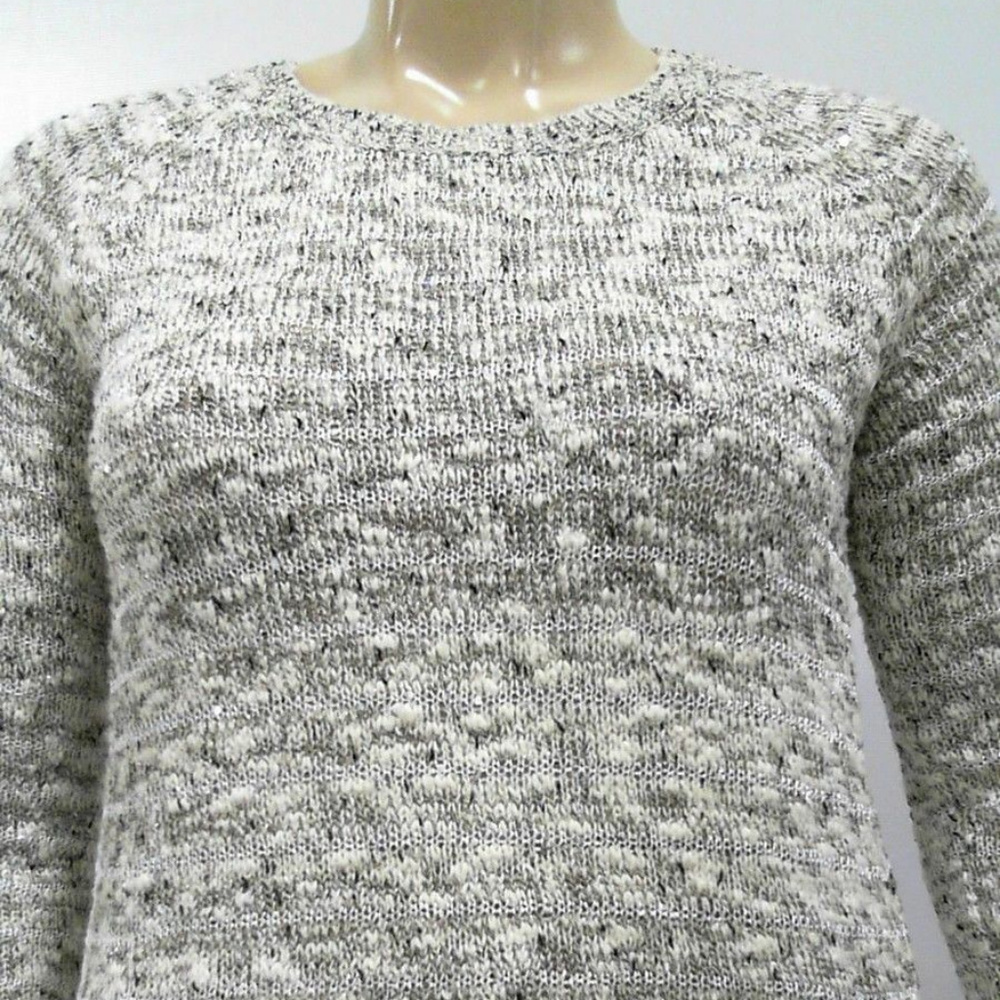 INC INTERNATIONAL CONCEPTS METALLIC SWEATER